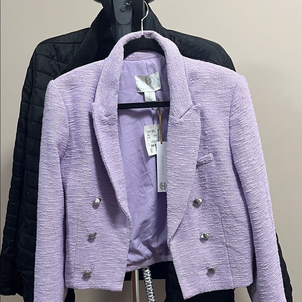 House of Harlow 1960 Lilac Blazer